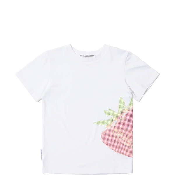 ◆THE MUSEUM VISITOR◆ STRAWBERRY NETWORK TSHIRT WHITE 15664 STRAWBERRY NETWORK T-SHIRT (WHITE) : THE MUSEUM VISITOR