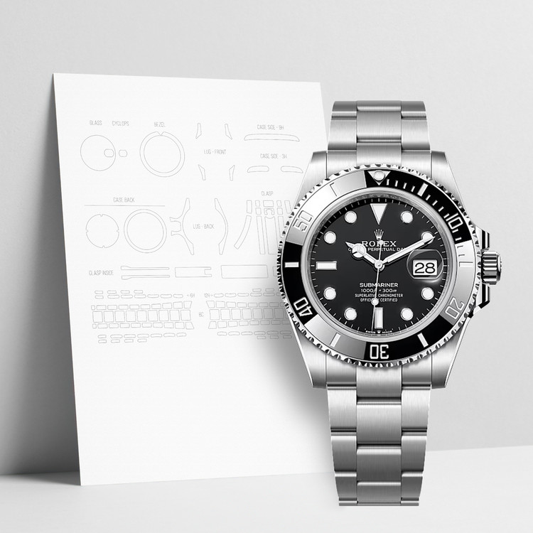 WATCHSHELL ROLEX SUBMARINER 126610LN 41MM OYSTER PROTECTION