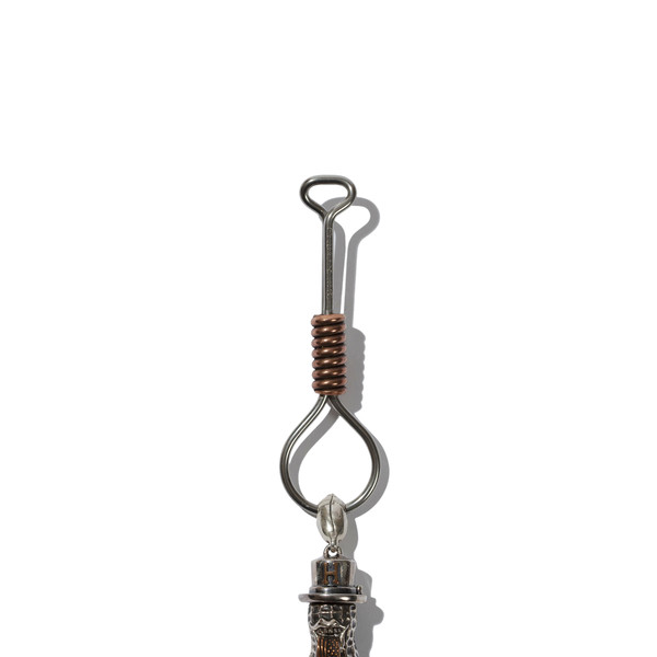 Huf X Yachimata Bero (Silver) X Stainless & Copper Noose Key