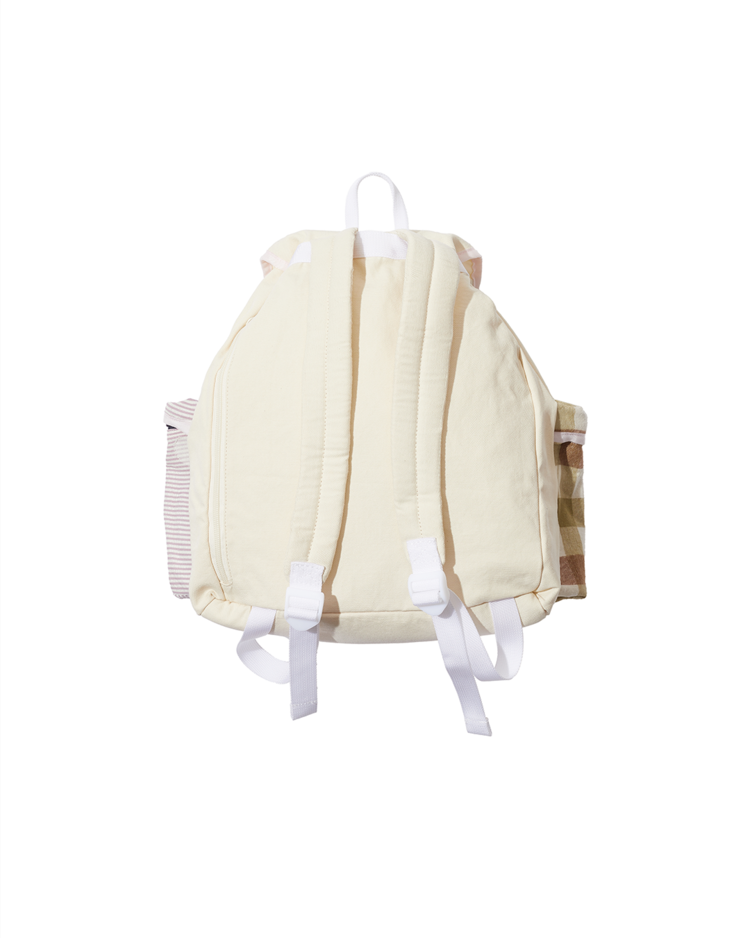 【THE MUSEUM VISITOR】CHECK MIXED 2 POCKET BACKPACK THE MUSEUM VISITOR】チェック/CHECK MIXED BACKPACK 2色