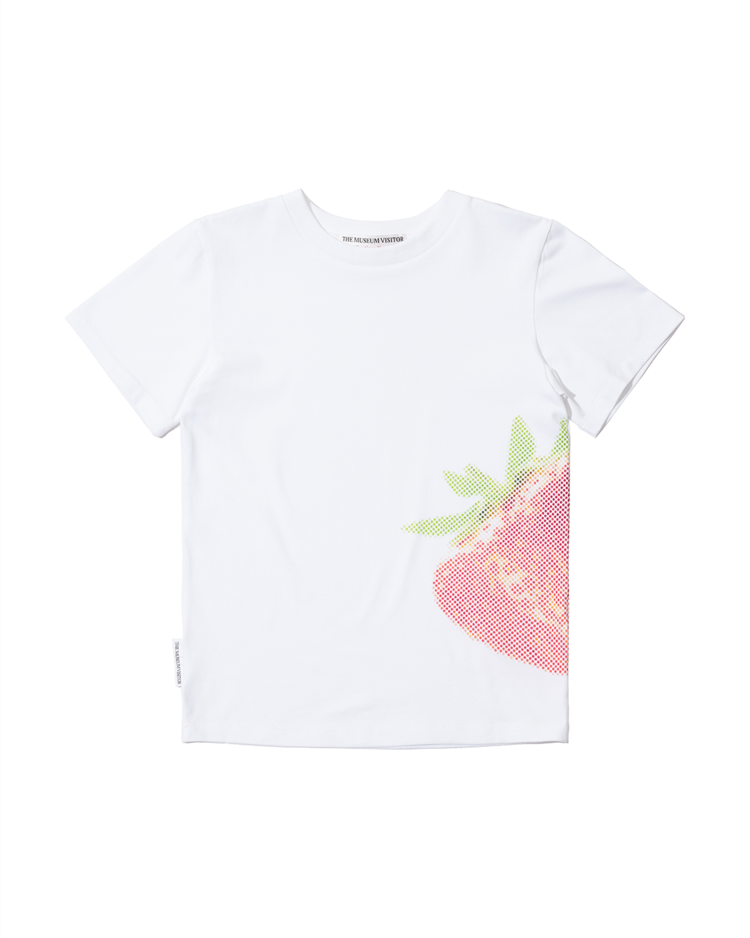 [THE MUSEUM VISITOR]★韓国人気★STRAWBERRY NETWORK T-SHIRT STRAWBERRY NETWORK T-SHIRT (WHITE) : THE MUSEUM VISITOR