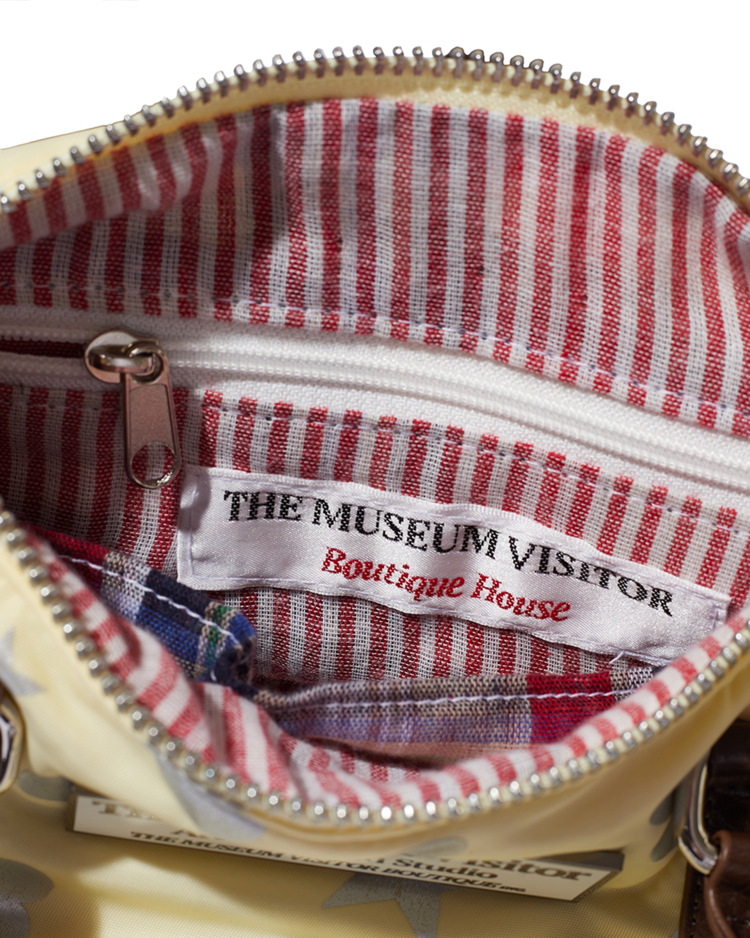 [THE MUSEUM VISITOR]★韓国人気★HEART STAR CRACK BOSTON BAG HEART STAR CRACK BOSTON BAG (LEMON) : THE MUSEUM VISITOR