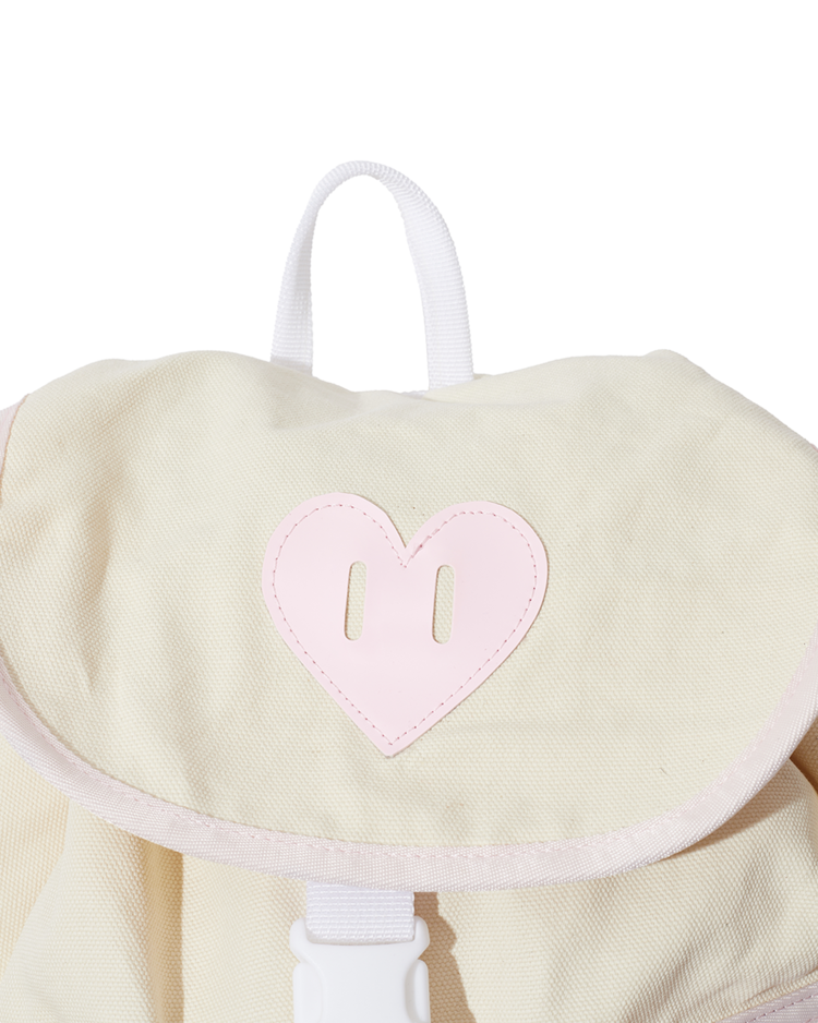 CHECK MIXED 2 POCKET BACKPACK (BEIGE) : THE MUSEUM VISITOR