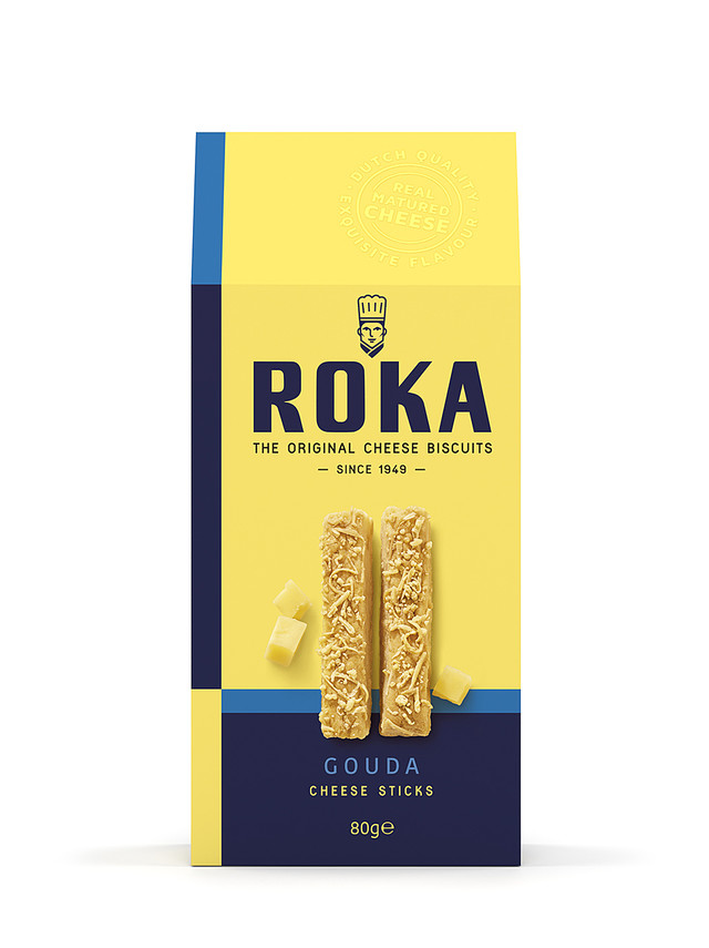 <div style="text-align: center;">ROKA Cheese Sticks Gouda Cheese<br> <strong>로카 고다 치즈 스틱 80g</strong><br> 6,900원 </div>