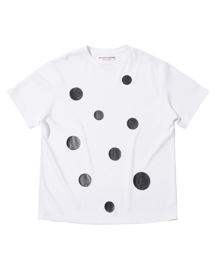 THE MUSEUM VISITOR★韓国★GLOSSY BUBBLE T-SHIRT 半袖T GLOSSY BUBBLE T-SHIRT (WHITE) : THE MUSEUM VISITOR