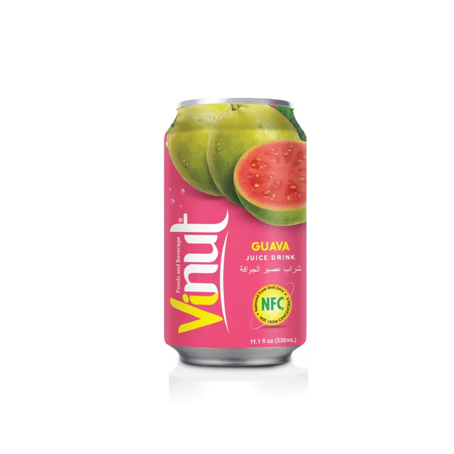<div style="text-align: center;"> Vinut Guava Juice Drink<br> <strong>비넛 과일 주스 구아바 330ml</strong></div>