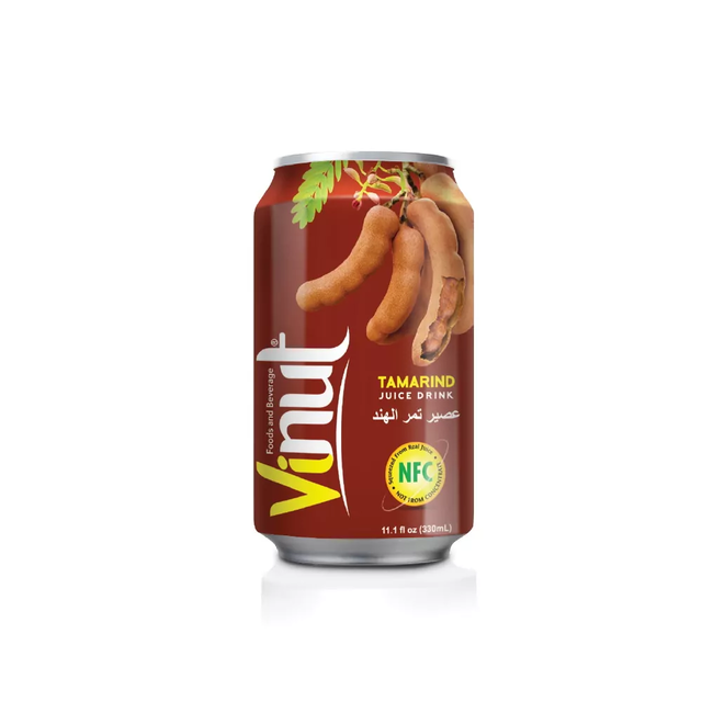 <div style="text-align: center;">Vinut Tamarind Juice Drink<br> <strong>비넛 과일 주스 타마린드 330ml</strong></div>