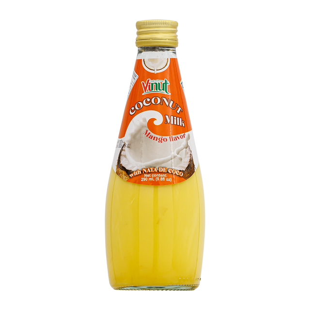 <div style="text-align: center;">Vinut Coconut milk & Mango<br>with Nata de coco<br> <strong>비넛 코코넛밀크<br>위드 나타드 코코 망고 290ml</strong></div>