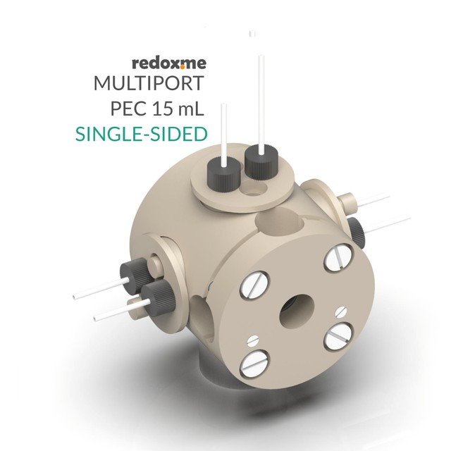 Multiport PEC 15 mL single-sided - Multiport Photo-electrochemical Cell