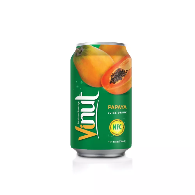 <div style="text-align: center;">Vinut Papaya Juice Drink<br> <strong>비넛 과일 주스 파파야 330ml</strong></div>