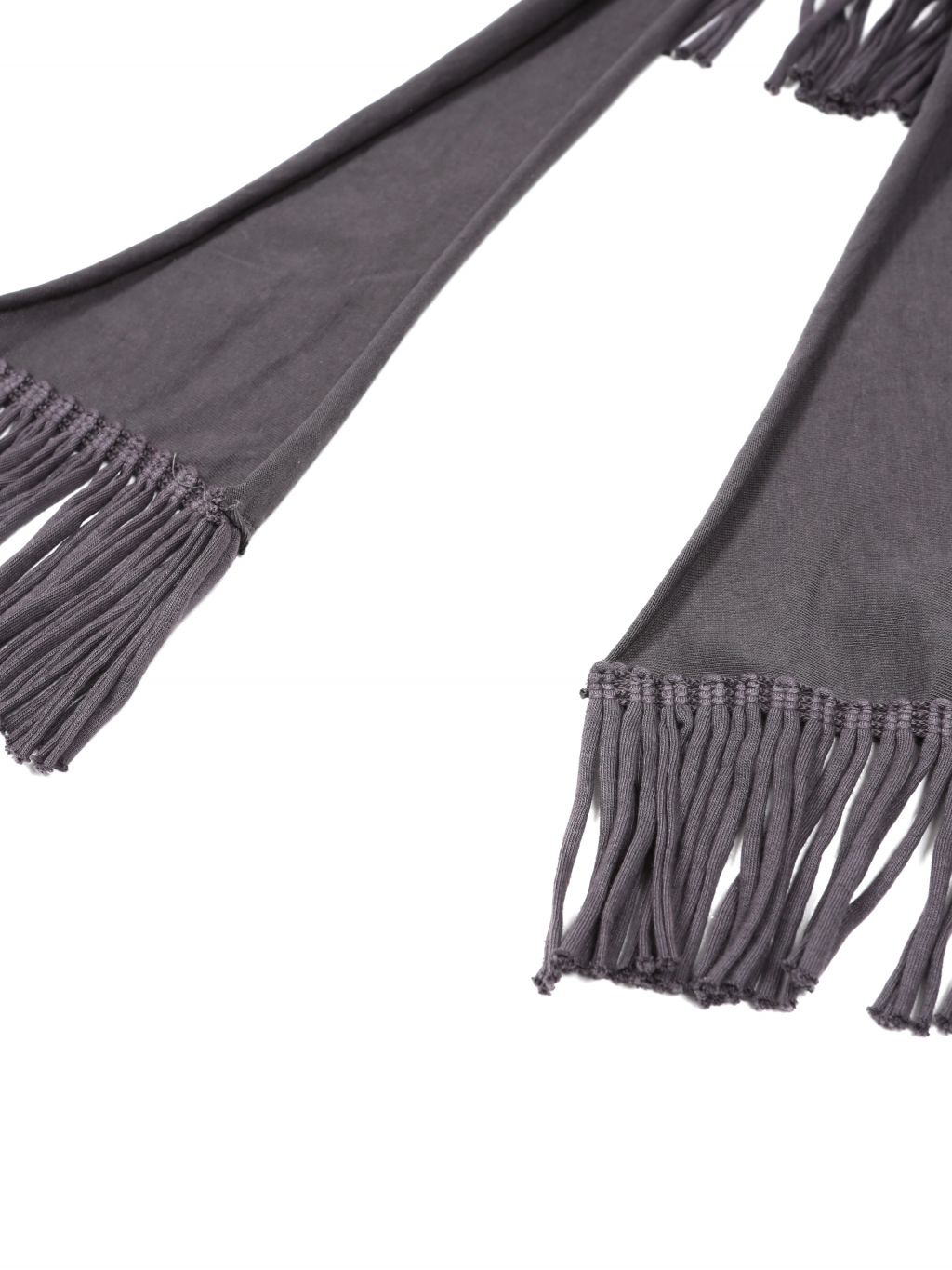 【ASURA】25SS★ TASSEL STUD SCARF & TOP TASSEL STUD SCARF (LIGHT GREY) - ASURA | 60% - Asian Fashion
