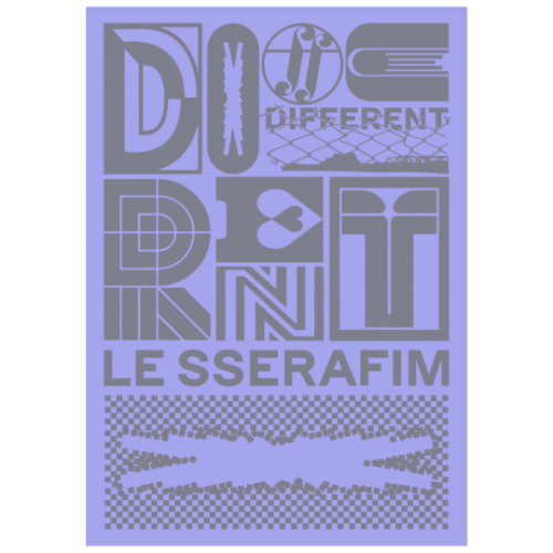 Japanese Album] LE SSERAFIM - Japan 4th Single - DIFFERENT