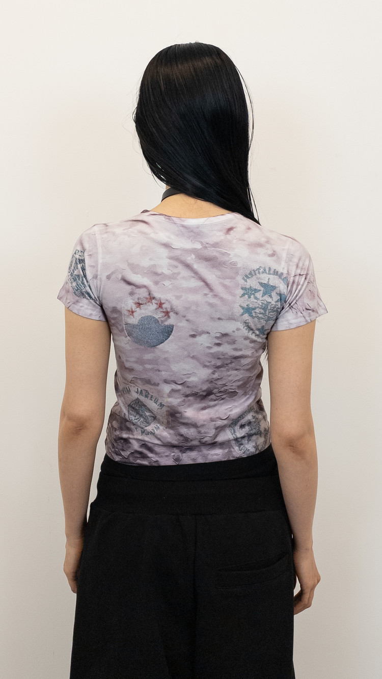 PINK CAMO CROP SHORT SLEEVE : DOGMA EHKS