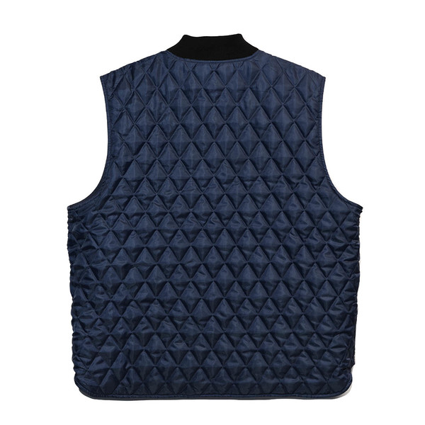 Oval Logo Duck&Quilting 2way Work Vest [Navy] : Semi