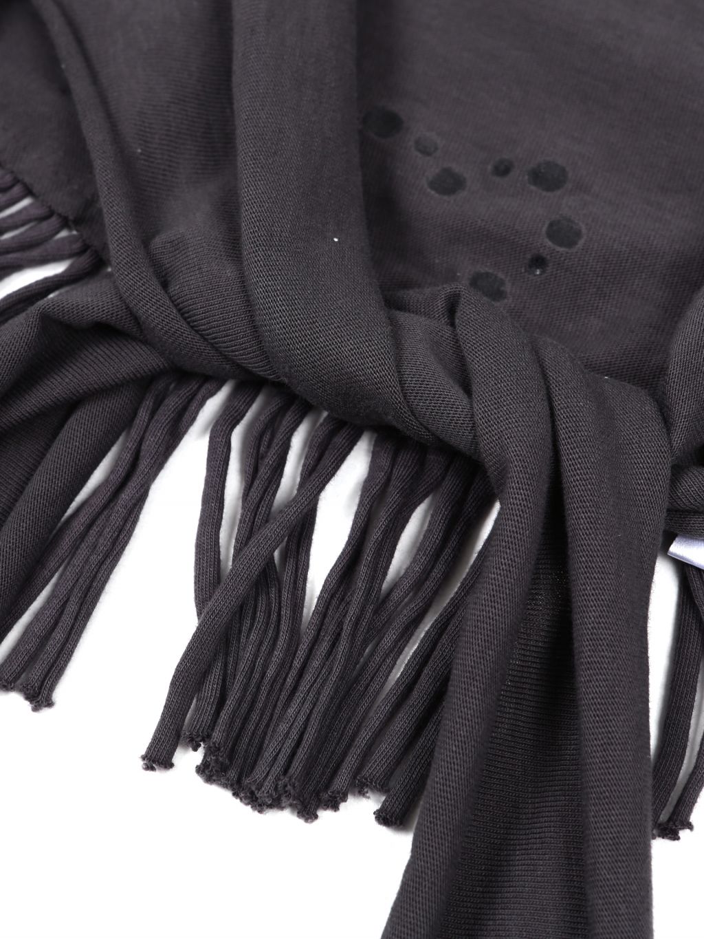 【ASURA】25SS★ TASSEL STUD SCARF & TOP TASSEL STUD SCARF (CHARCOAL) (7.16 PRE-ORDER DELIVERY) : ASURA