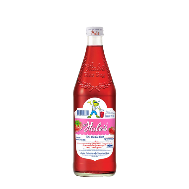 <div style="text-align: center;">Hales Blue Boy Syrup Strawberry<br> <strong>할리스보이 레드스트로베리 710ml</strong></div>