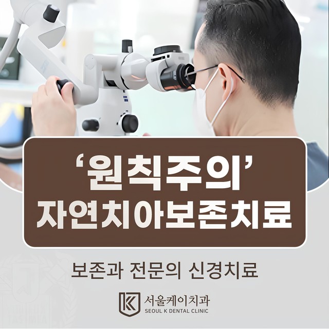 원칙주의 자연치아 보존치료