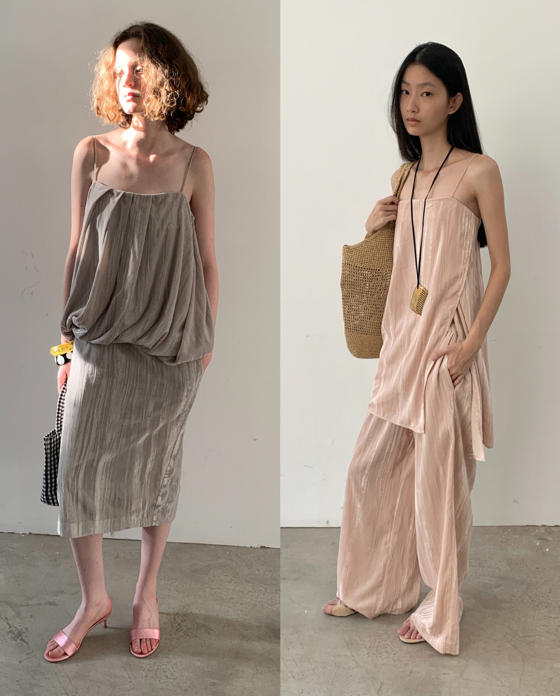 Discover a wardrobe that embodies understated <p>luxury where minimalism meets femininity, <p> and style meets ease.