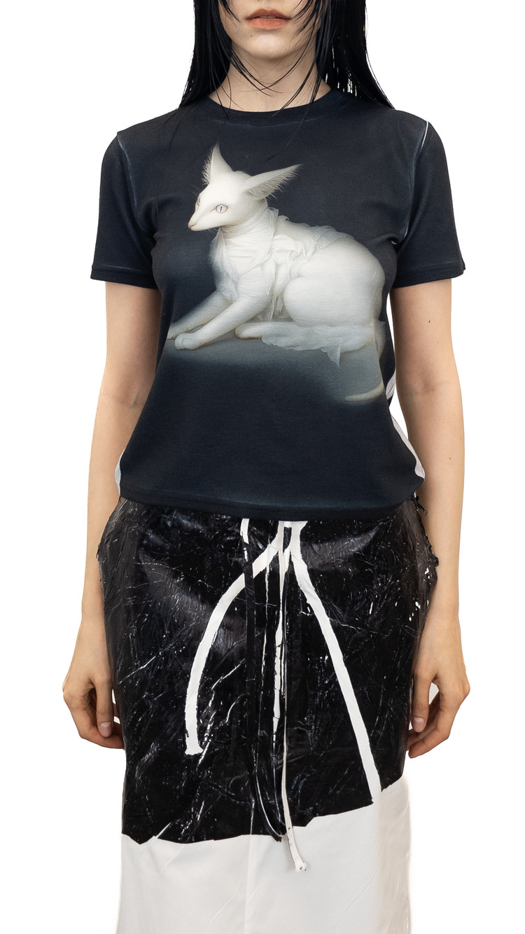 Tシャツ・カットソー [DOGMA EHKS] WHITE CAT SHORT SLEEVE WHITE CAT SHORT SLEEVE : INTL DOGMAEHKS