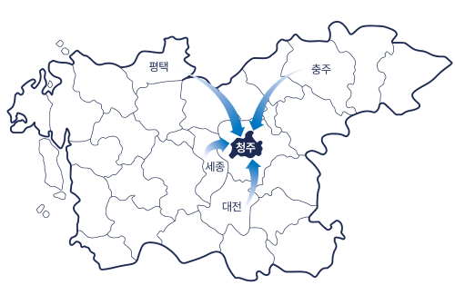 <span style="color:#fff; font-size:24px; line-height:2; font-weight:bold; font-family:'Pretendard';">청주 분사무소</span><br><span style="color:#fff; font-size:18px; font-family:'Pretendard', sans-serif;">충북 청주시서원구 산남로70번길 23<br>대기빌딩 2층</span>