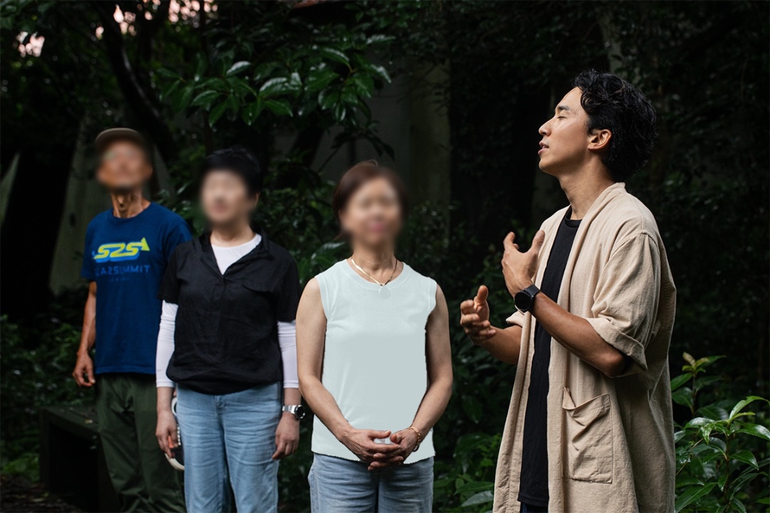 동백마을 치유브랜드 기획  제주관광공사와 함께 동백마을의 정체성을 담은 치유 브랜드 개발 및 명상 도입.