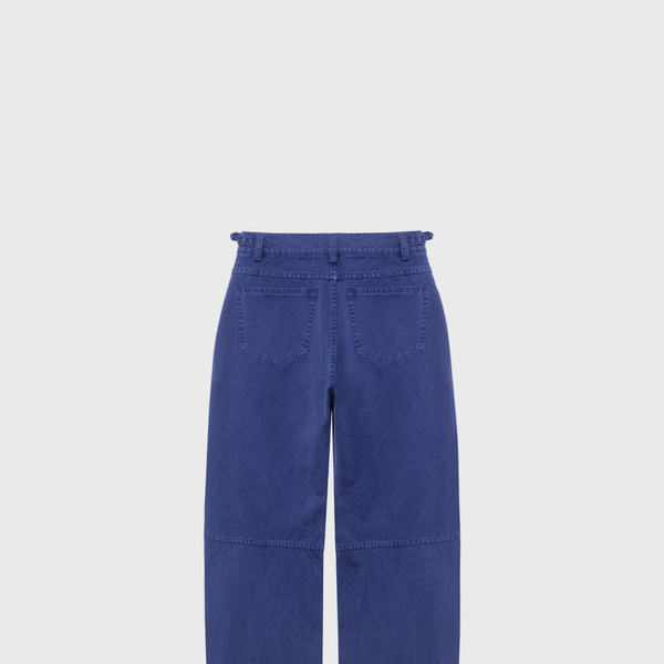 [MONOHA] / ☆ 25SS Cotton dying curve pants / blue Cotton dying curve pants (blue) [2차 8월 6일 순차 배송] : MONOHA
