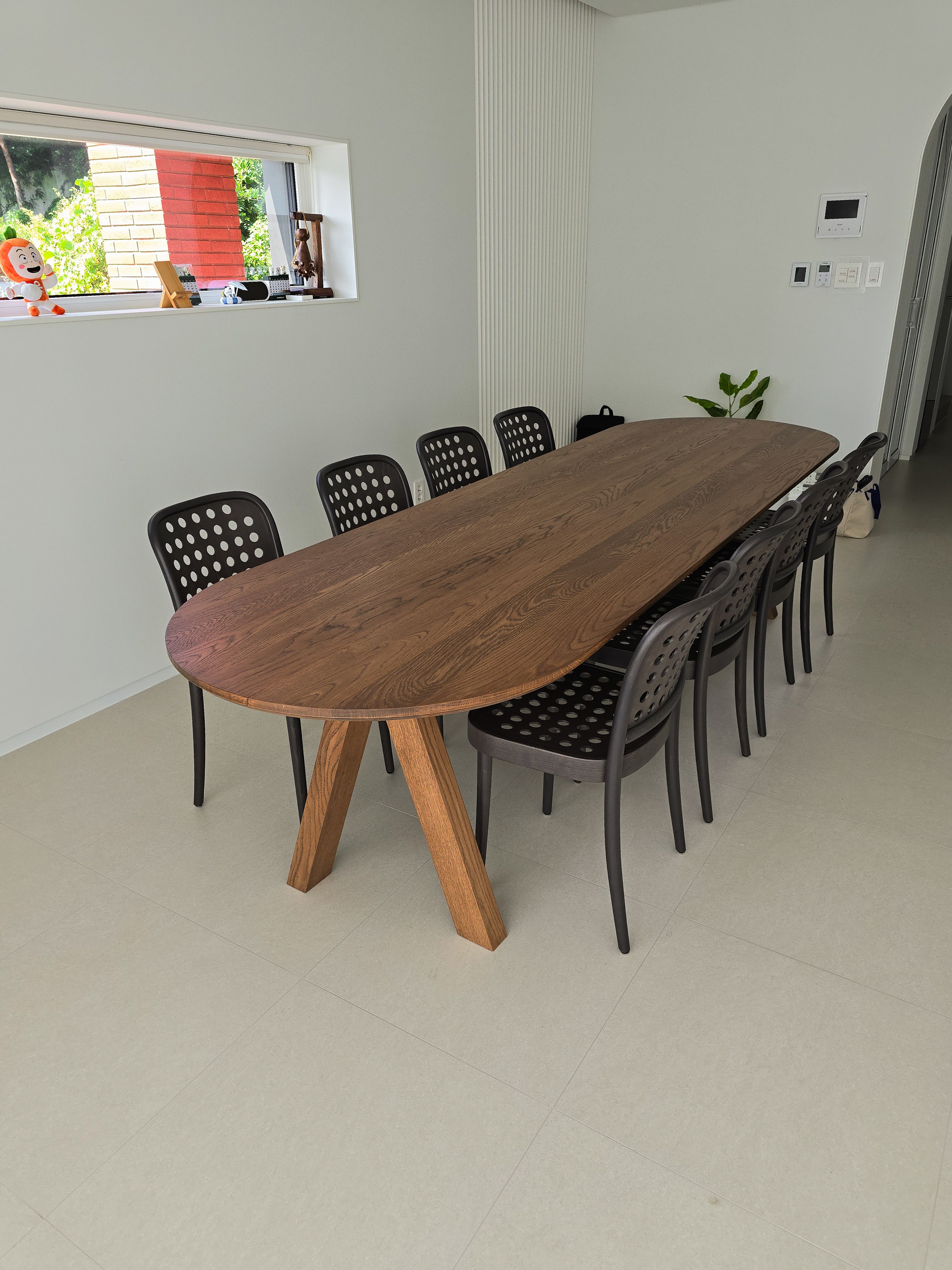 화이트오크 제재목 (카라멜) <br> 3000x900