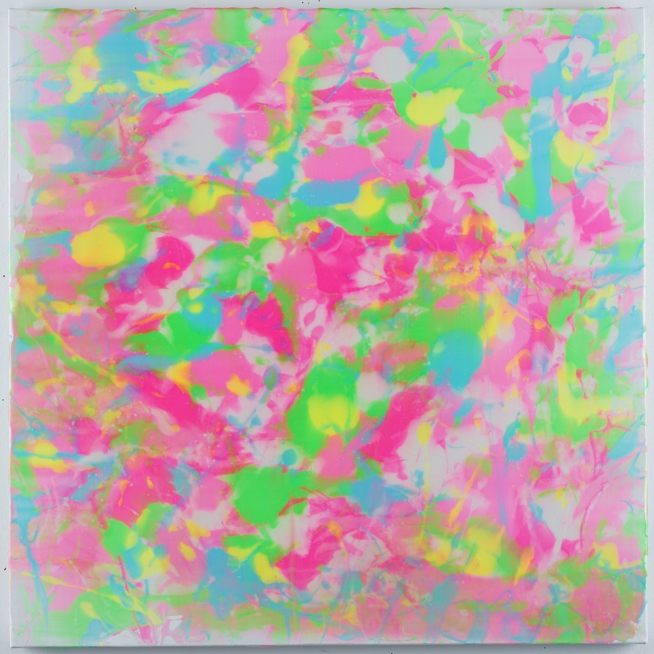 Amorphous mass 2024-26, 50x50cm(12호), Acrylic on canvas, 2024