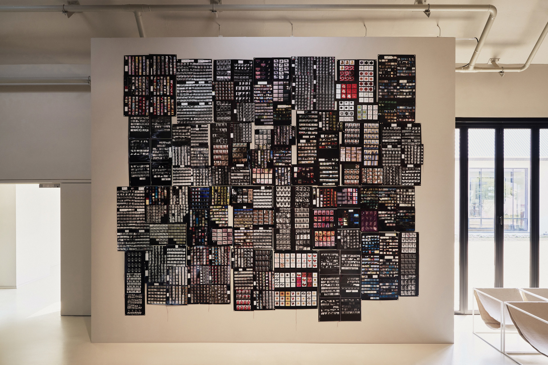 Trace of Time 380x450cm Contact print, stitched Recreated 2005