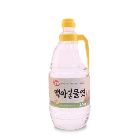 <p style="margin-top:20px;"><span  style="text-align:left; font-size:17px;"><b>이온물엿 </b></span><span style="text-align:right; color:#FF0000; font-size:12px;"><b>   2.5kg</b></span><br><span style="color:#666; font-size:12px;">옥수수 전분 100%</span></p>