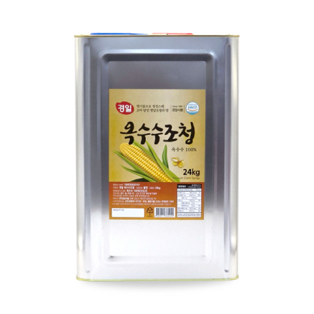 <p style="margin-top:20px;"><span  style="text-align:left; font-size:17px;"><b>옥수수조청 </b></span><span style="text-align:right; color:#FF0000; font-size:12px;"><b>   24kg</b></span><br><span style="color:#666; font-size:12px;">옥수수 100%</span></p>