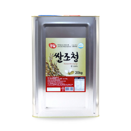 <p style="margin-top:20px;"><span  style="text-align:left; font-size:17px;"><b>쌀조청 </b></span><span style="text-align:right; color:#FF0000; font-size:12px;"><b>   20kg</b></span><br><span style="color:#666; font-size:12px;">쌀 100%</span></p>