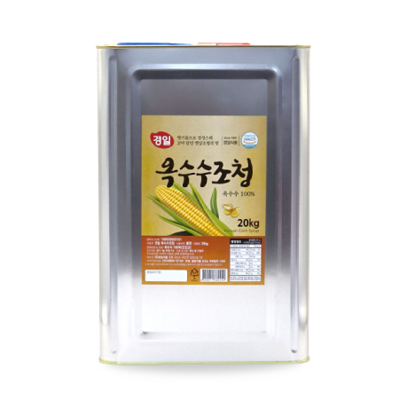 <p style="margin-top:20px;"><span  style="text-align:left; font-size:17px;"><b>옥수수조청 </b></span><span style="text-align:right; color:#FF0000; font-size:12px;"><b>   20kg</b></span><br><span style="color:#666; font-size:12px;">옥수수 100%</span></p>