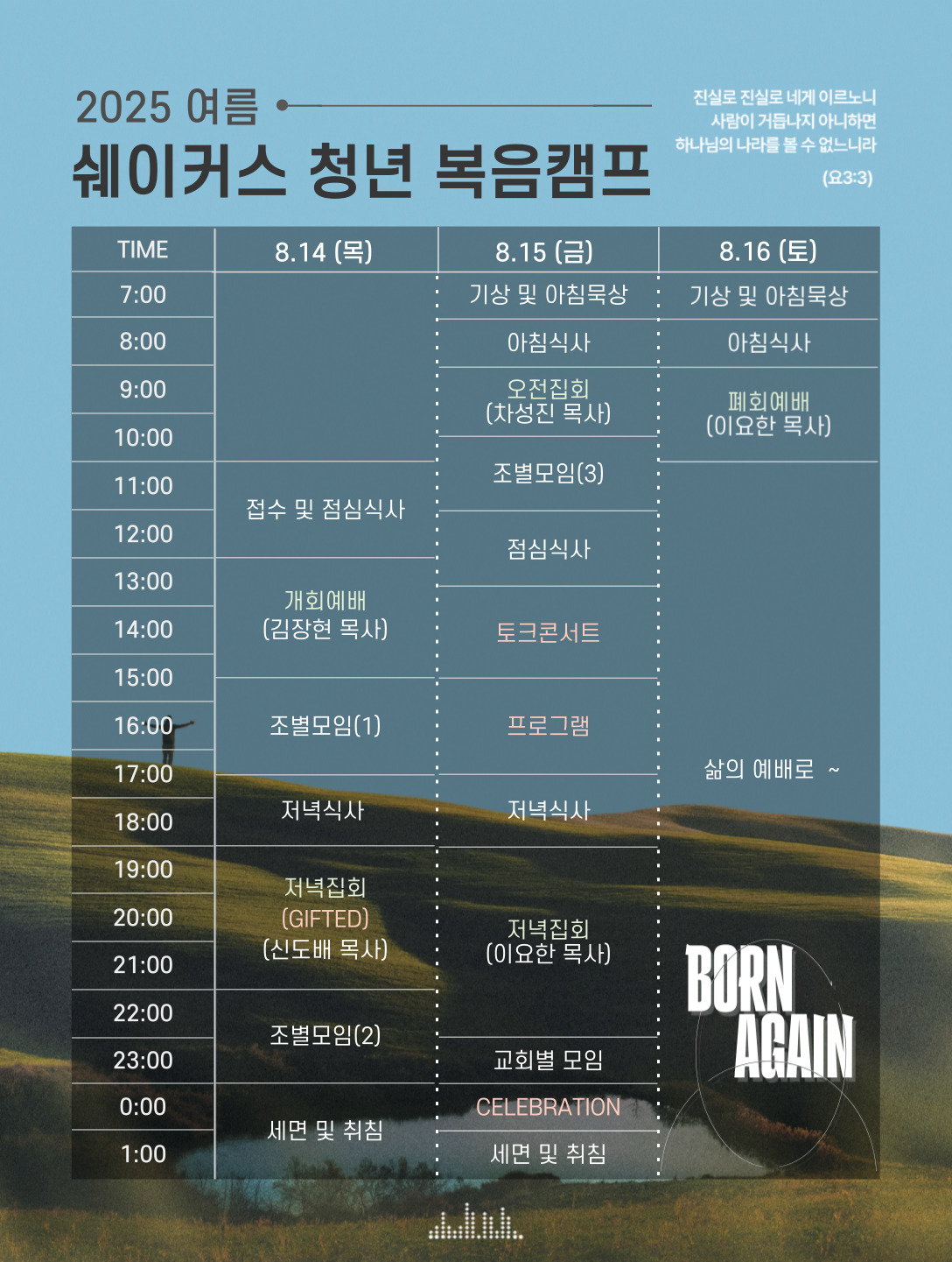 청년 복음캠프
