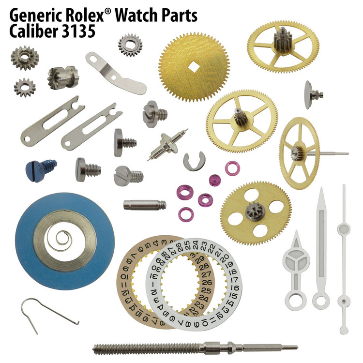 Rolex Cal.3135, 3130, 3155, 3175, 3185 무브먼트 호환 부품