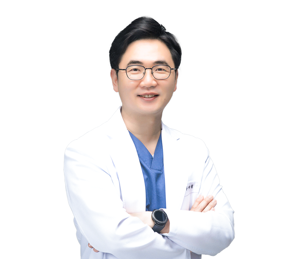 <div style="   font-family: 'Pretendard', sans-serif;   font-weight: 600;   font-size: 48px;   color: #000;   margin-left: -400px;   margin-top: -100px; ">    Dr. Jachul Koo </div>  <div style="   font-family: 'Pretendard', sans-serif;   font-weight: 400; /* Regular */   font-size: 24px;   color: #000;   margin-left: -400px;   margin-top: 24px; /* 갭 24px */ ">    Implants last just as long as natural teeth<br>The integrative dentist with the most referrals </div>