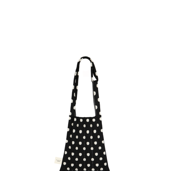 PLEATS MAMA 正規品関税込み MINI SHOULDER BAG LEMON DOT Mini Shoulder Bag White Dot : PLEATSMAMA: Sustainable Knit