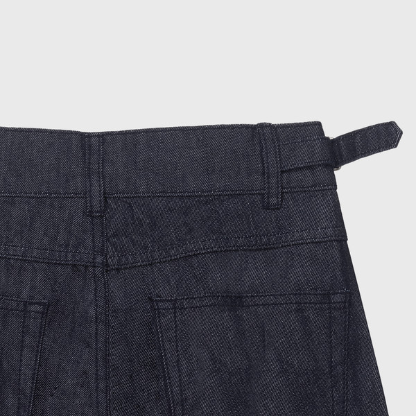 [MONOHA] / ☆ 25SS Cotton denim curve pants / dark navy MONOHA] / ☆ 25SS Cotton denim curve pants / dark navy