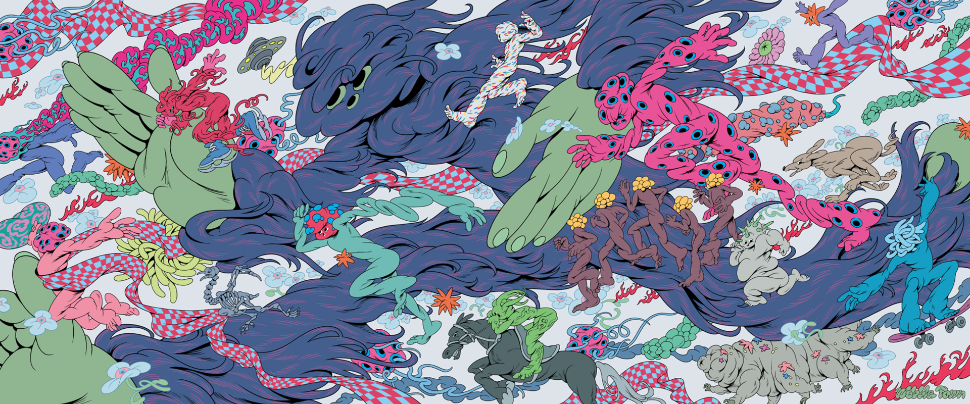 Ready, Set, Flow! | 2025 Digital Illustration | 1200 x 500 cm</p>