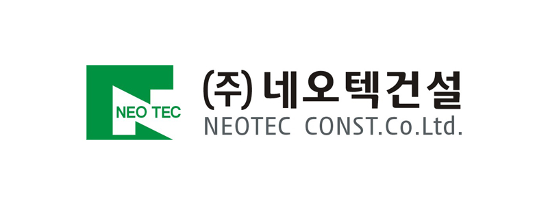 (주)네오텍건설 로고