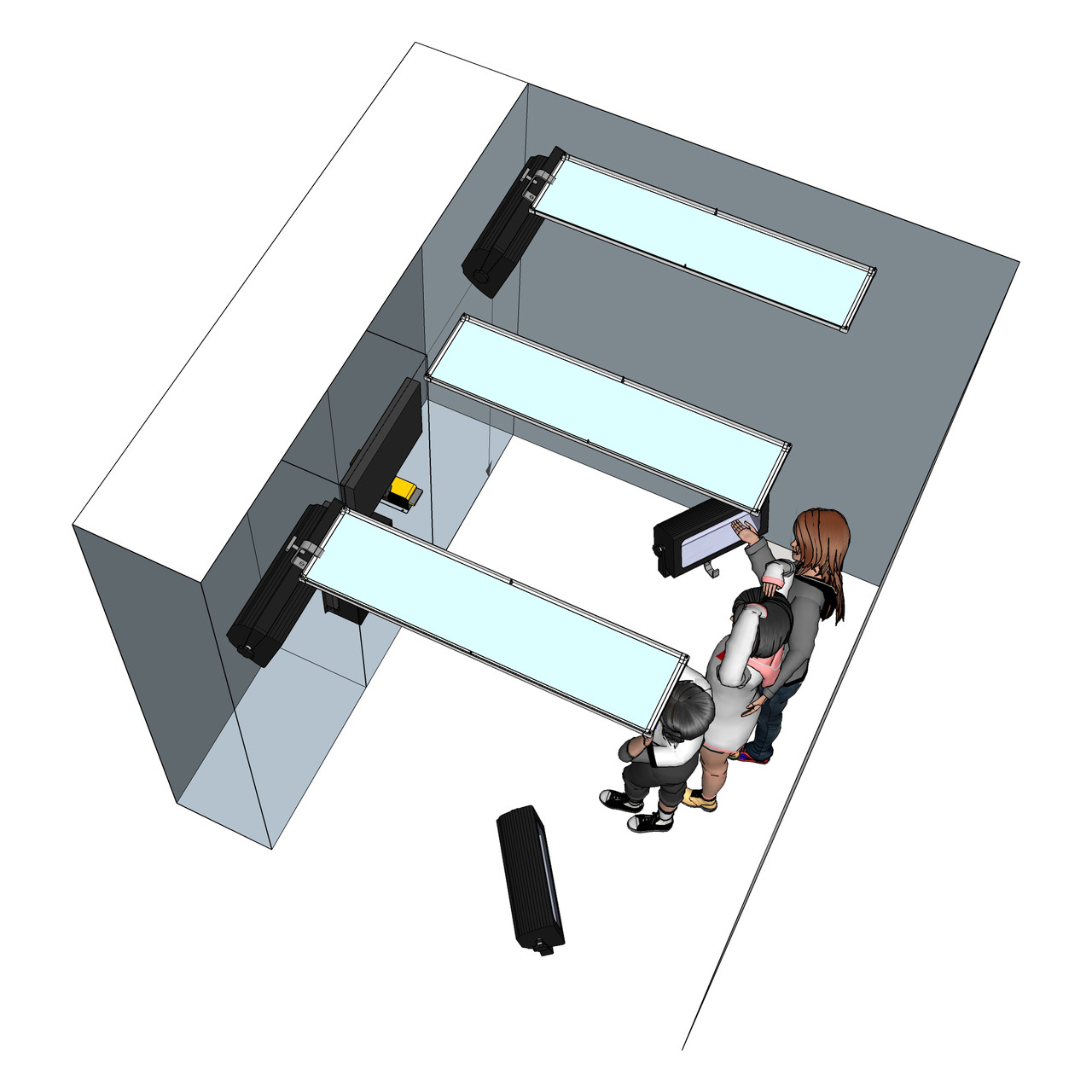 무인 사진관 구조
