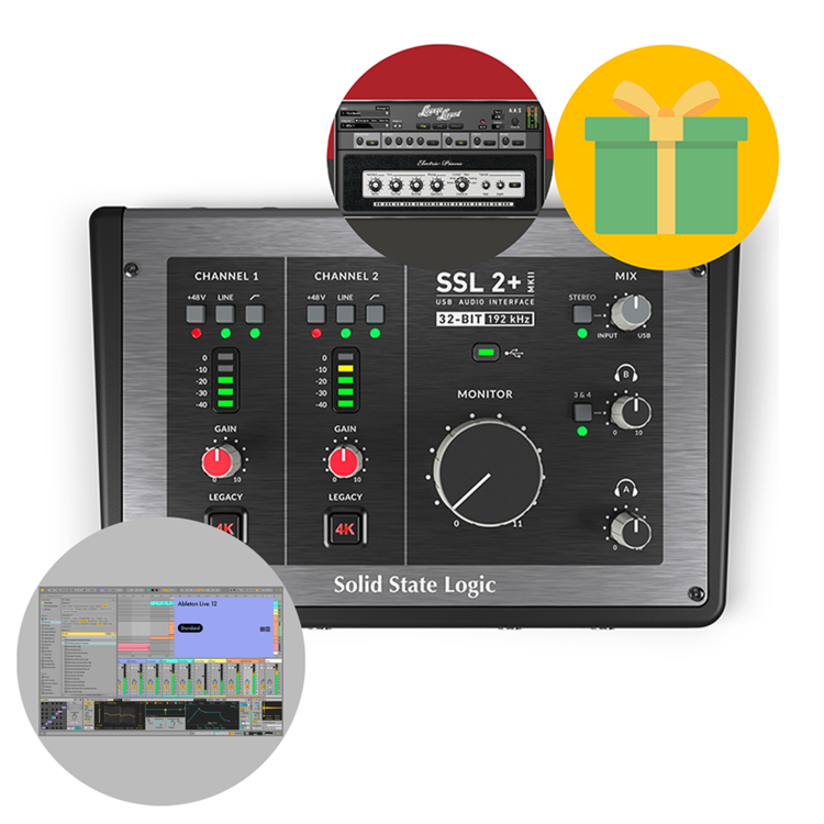 Solid State Logic SSL 2 Plus MK2 오디오 인터페이스 SSL2+