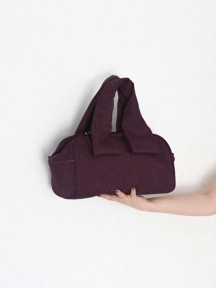 [HYEKI]25SS-RABBIT BAG / CHECK★韓国人気 RABBIT BAG / PURPLE : 혜키