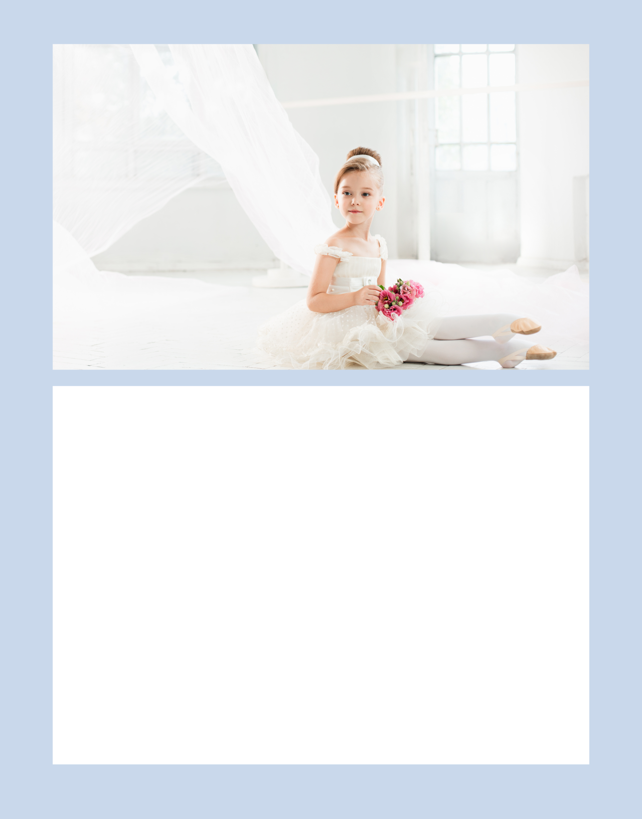 <div style="padding-left: 15px; padding-top: 400px;">  <p style="color: #414141;  text-align: center;  font-size: 26px;  font-style: normal;  font-weight: 500;  line-height: 140%;  letter spacing: -0%;">Pre - primary</p>     <br>  <p style="color: #444;  text-align: center;  font-size: 20px;  font-style: normal;  font-weight: 200;  line-height: 180%;  letter spacing: -0%; font-family: 'Noto Serif KR';"> 발레를 처음 접하는 6-7세 어린이를 위한 입문  <br>클래스입니다. 바른 자세와 리듬감, 유연성 등을  <br>기르며, 성장판을 자극하는 스트레칭과 점프 과정이  <br>필수로 포함되어 건강하고 아름다운 체형으로의  <br>성장을 돕습니다.</p> </div>