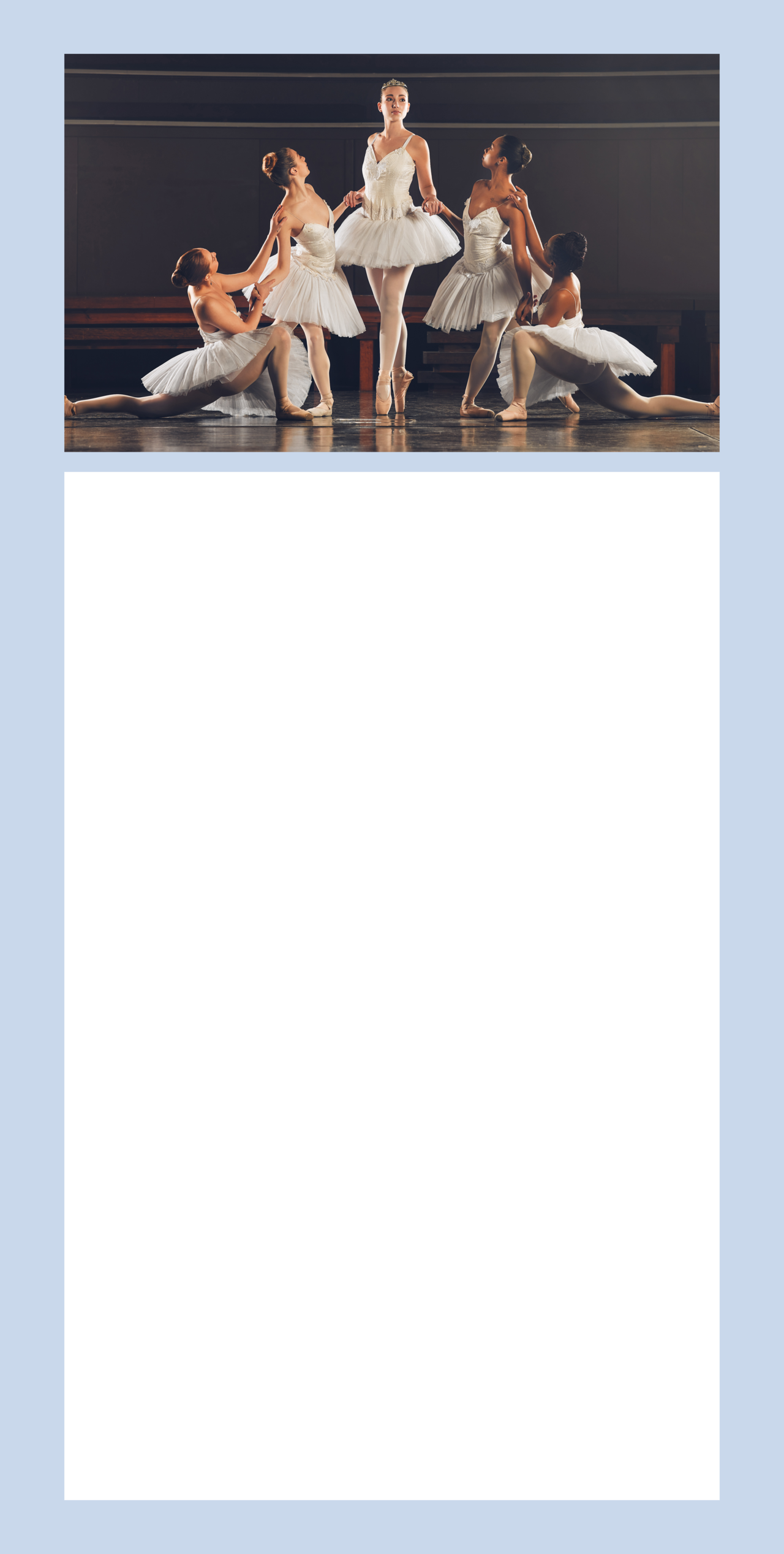 <div style="padding-left: 15px; padding-top: 400px;">  <p style="color: #414141;  text-align: center;  font-size: 26px;  font-style: normal;  font-weight: 500;  line-height: 140%;  letter spacing: -0%;"> Level. 3</p>   <br>  <p style="color: #444;  text-align: center;  font-size: 20px;  font-style: normal;  font-weight: 200;  line-height: 180%;  letter spacing: -0%; font-family: 'Noto Serif KR';"> 클래식 발레에서 사용되는 상하체 코디네이션의 <br>조화를 심화적으로 배우는 과정입니다. <br> <br>다양한 몸 방향의 연결, 피아노 반주에 맞춘 <br>각 단계별 동작을 세분화하여 체득하게 됩니다. <br> <br>모든 바 워크의 과정 (Plie~Grand battement)과 <br>센터 과정(Adagio~grand allegro)이 <br>포함되어 있는 클래스로 테크닉적인 동작과, <br>새로운 앙세르망을 외우고 배워나가는 <br>고급 레벨 과정입니다. <br> <br>Floor과정을 필수로 하되 <br>바 워크와 센터 비중이 많은 클래스로 <br>턴, 점프 실력을 향상시키는 중상급 이상의  <br>프로그램입니다. 학원 작품 발표회,  <br>성인 콩쿨 출전 등이 수반됩니다.</p> </div>
