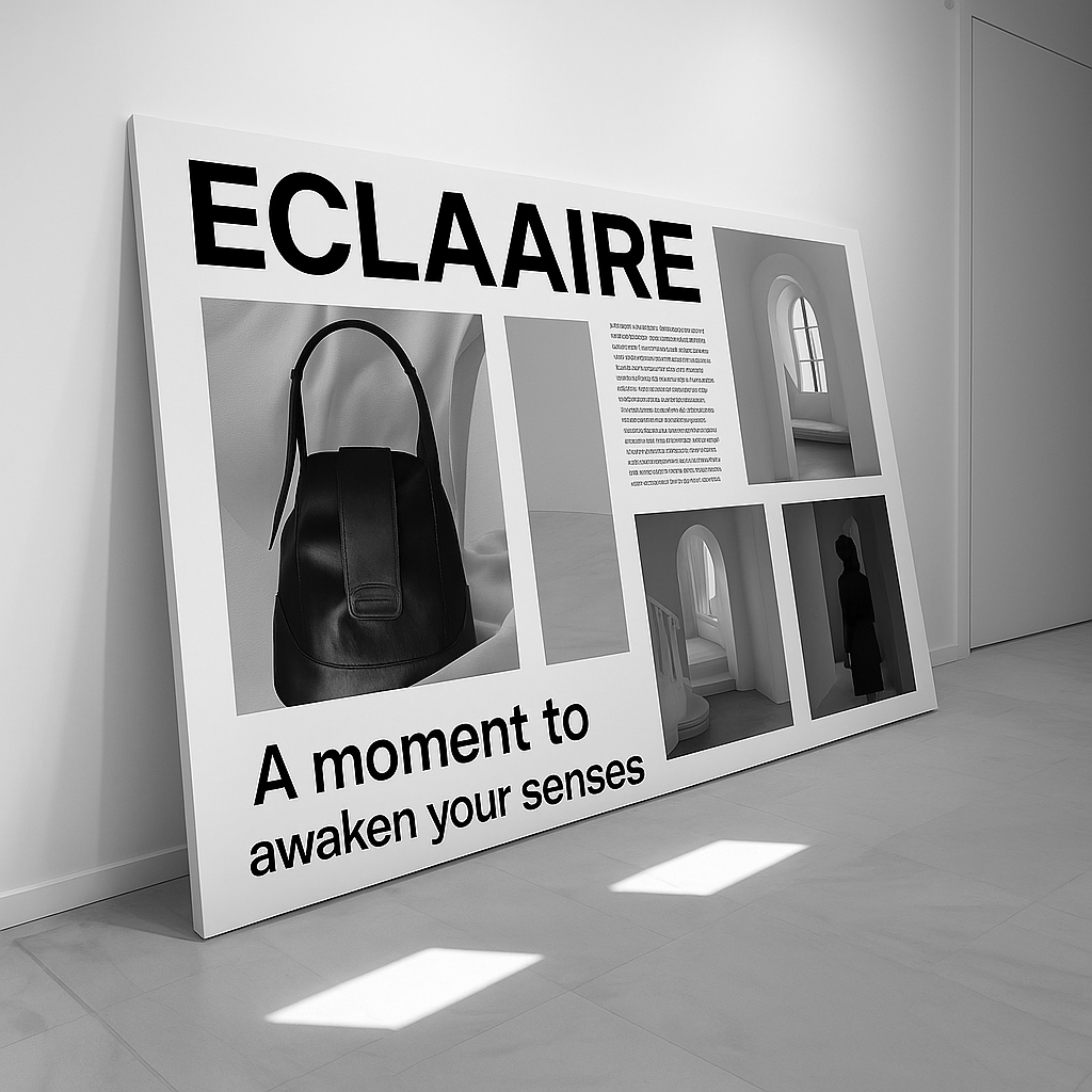 Brand History "Born in Seoul, Eclaaire blends artisanal spirit with Scandinavian-inspired minimalism to grow beyond borders."