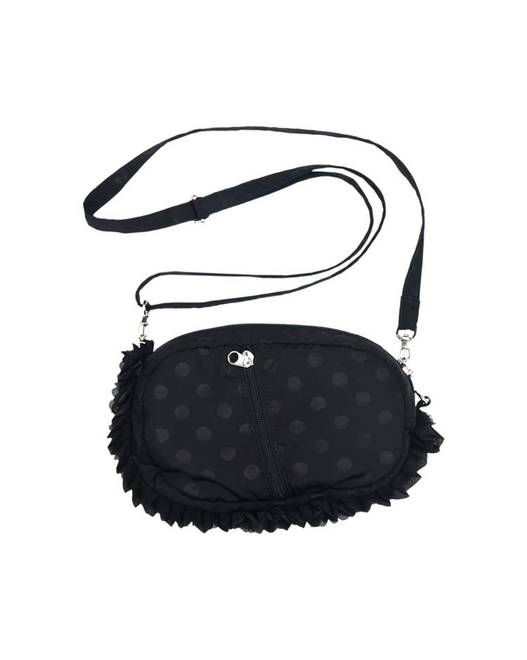 [THE MUSEUM VISITOR]★韓国人気★DOT FRILL MINIBAG DOT FRILL MINIBAG : THE MUSEUM VISITOR