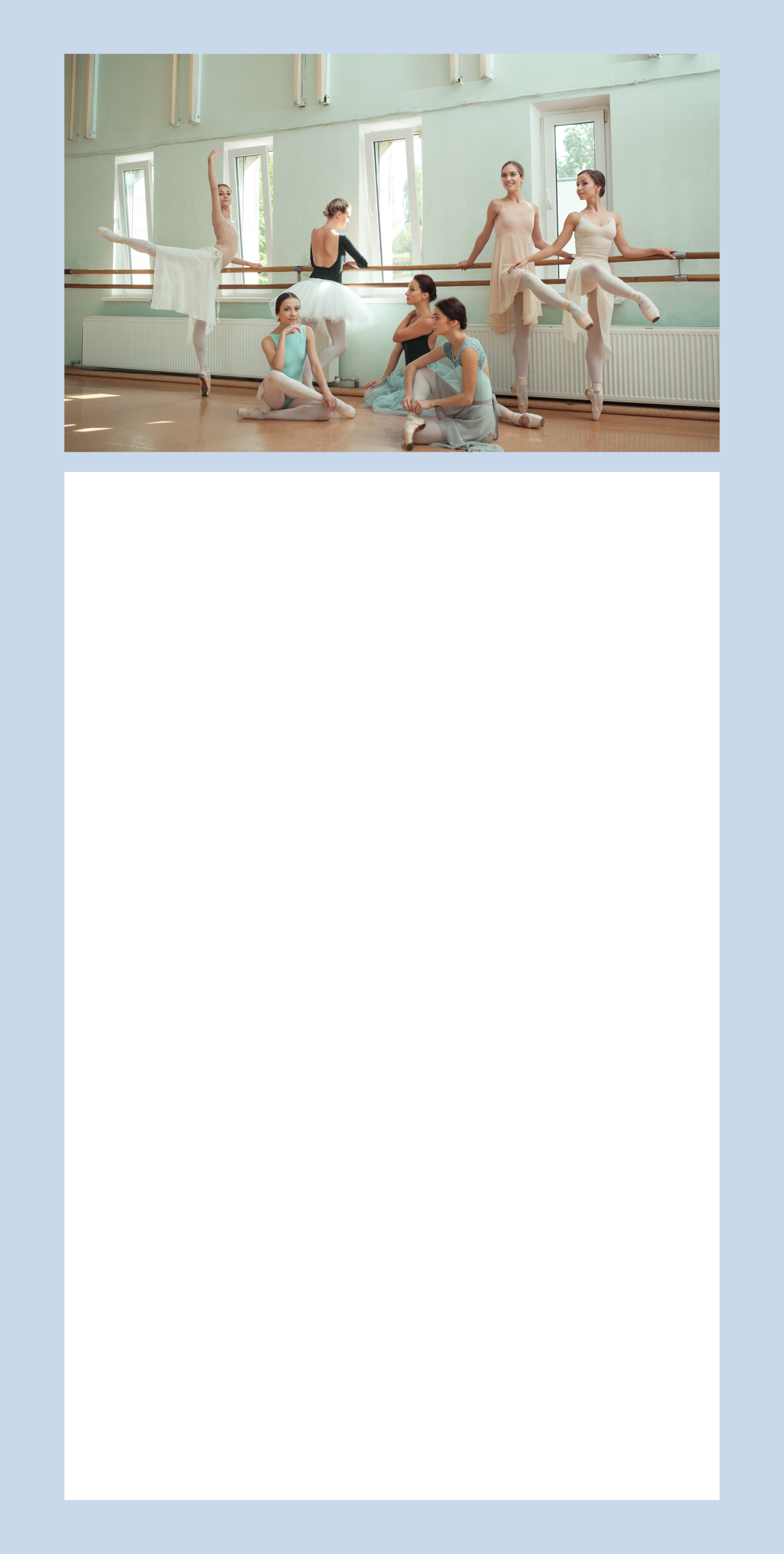 <div style="padding-left: 15px; padding-top: 400px;">  <p style="color: #414141;  text-align: center;  font-size: 26px;  font-style: normal;  font-weight: 500;  line-height: 140%;  letter spacing: -0%;">Level. 1.5 ~ Level. 2</p> <br>  <p style="color: #444;  text-align: center;  font-size: 20px;  font-style: normal;  font-weight: 200;  line-height: 180%;  letter spacing: -0%; font-family: 'Noto Serif KR';">Level. 3(고급)으로 가기 위한 과정으로 <br>Floor에서 진행되는 다양한 스트레칭과 근력운동 및 <br>여러 방향의 한손 바 워크를 숙달합니다. <br> <br>Level. 1에서 꾸준히 학습한 기본기를 바탕으로 <br>바 워크, 센터에서 새로운 동작을 학습하게 됩니다. <br> <br>Plie(플리에)부터 Grand battement(그랑 바뜨망) <br>까지 모든 바 워크의 동장을 함께 병행하며 <br>테크닉 수업을 시작하는 단계입니다. <br> <br>다채로운 센터 동작 위주로 진행되는 프로그램으로 <br>발레를 통해 무용수가 가진 긴 목선, 곧은 상체, <br>탄탄한 레그 라인 등 우아하고 <br>여성스러운 바디라인을 만들어 갑니다.</p> </div>