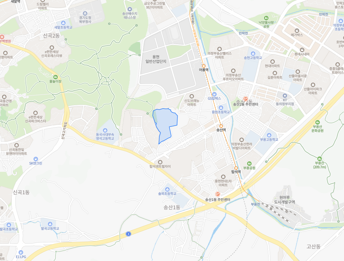 파주 운정 호반써밋 단지안내
