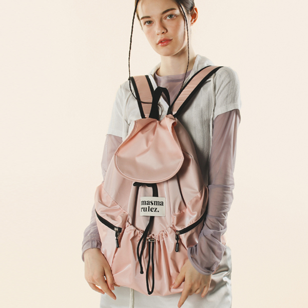 mini ver. flap backpack_Glittery silver : Masmarulez [마스마